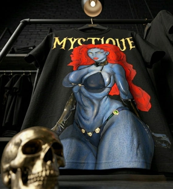 Exclusive Mystique from X-men, All over print T-Shirt: Embrace your inner Shape-Shifter