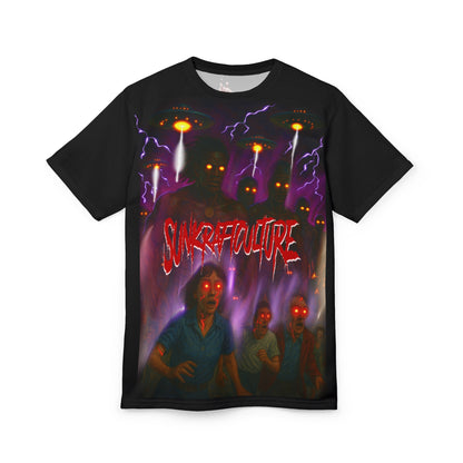 Graphic Tee - Melanated Invasion Ancestral Alien Gods Design