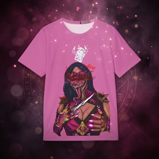 Horror Demon Warrior Sports Jersey — Blood Drip All-Over Print