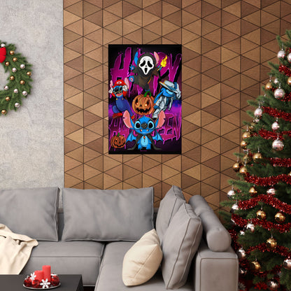 Halloween Horror X Experiment 626 X Cartoon Poster Matte