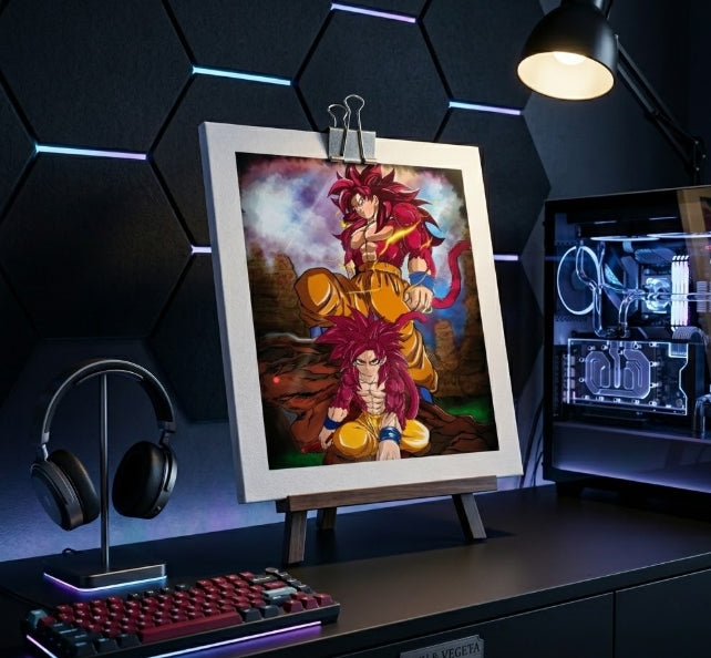 Go ape! Matte Vertical Poster - Perfect for Gamer Room Decor