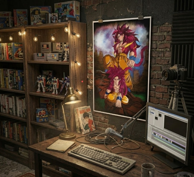 Go ape! Matte Vertical Poster - Perfect for Gamer Room Decor