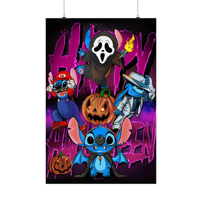 Halloween Horror X Experiment 626 X Cartoon Poster Matte