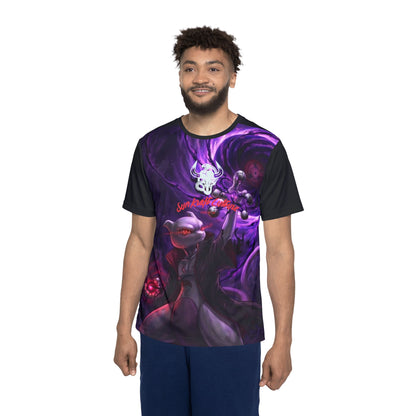Psychic Akatsuki Poke — Purple Psychic Anime AOP Tee