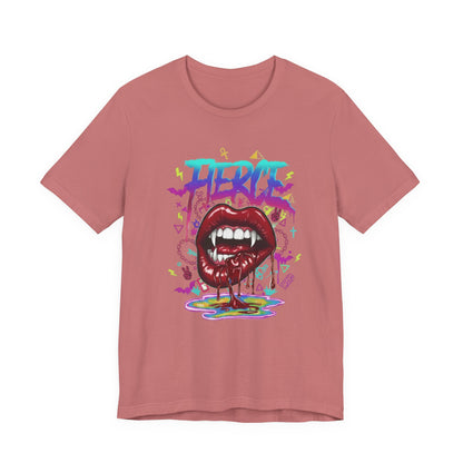 Bacio™ Dripping Fangs Graphic Tee A kiss with a bite.
